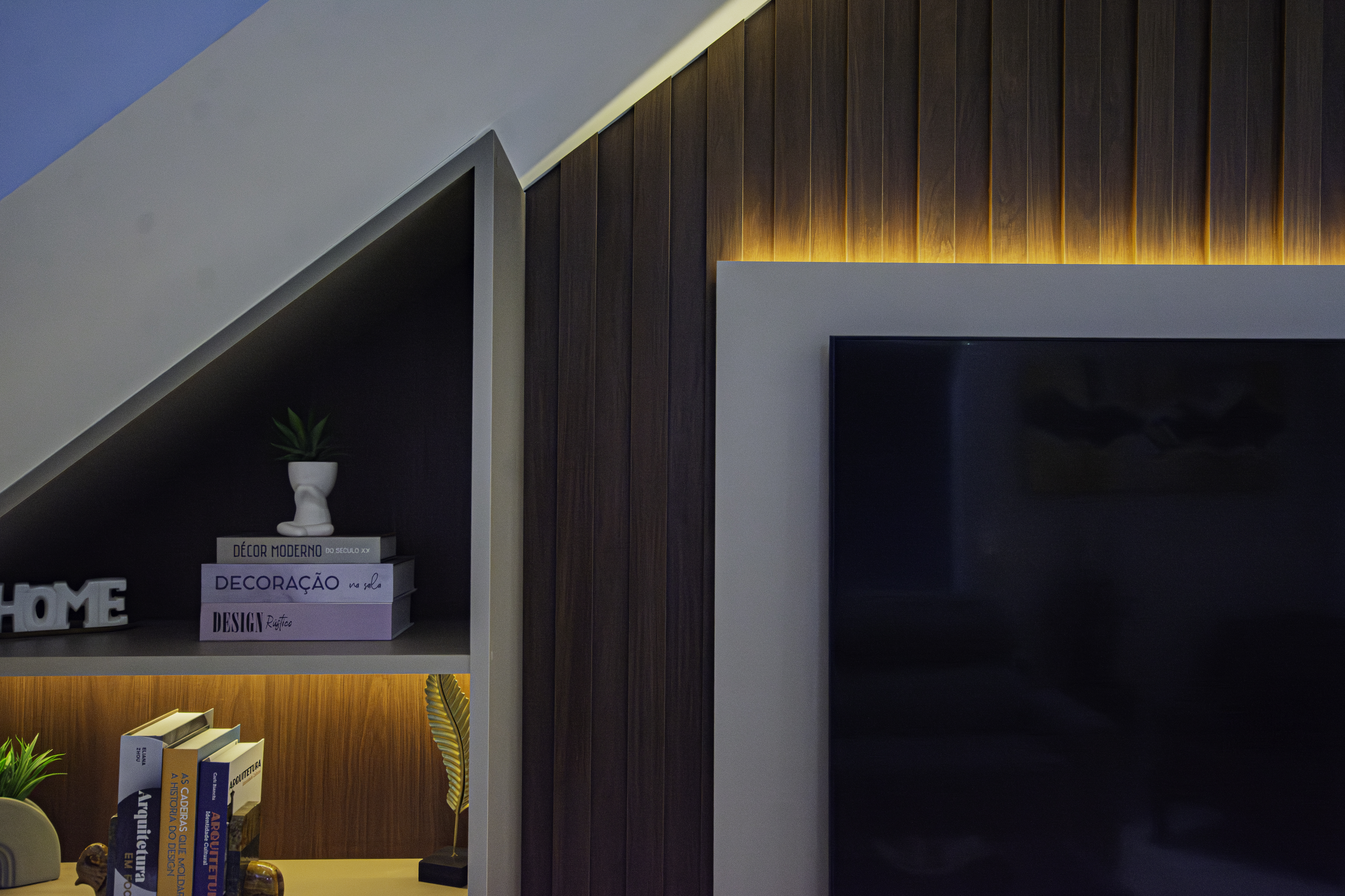 Ambiente planejado com acabamentos premium Italínea